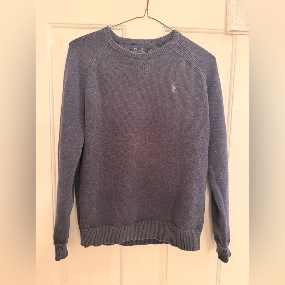 Polo Ralph Lauren Men's Blue Crewneck Sweater